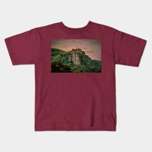 Greece. Meteora. The Holy Monastery of St. Nicholas Anapausas. Kids T-Shirt